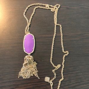 Purple Kendra Scott necklace!